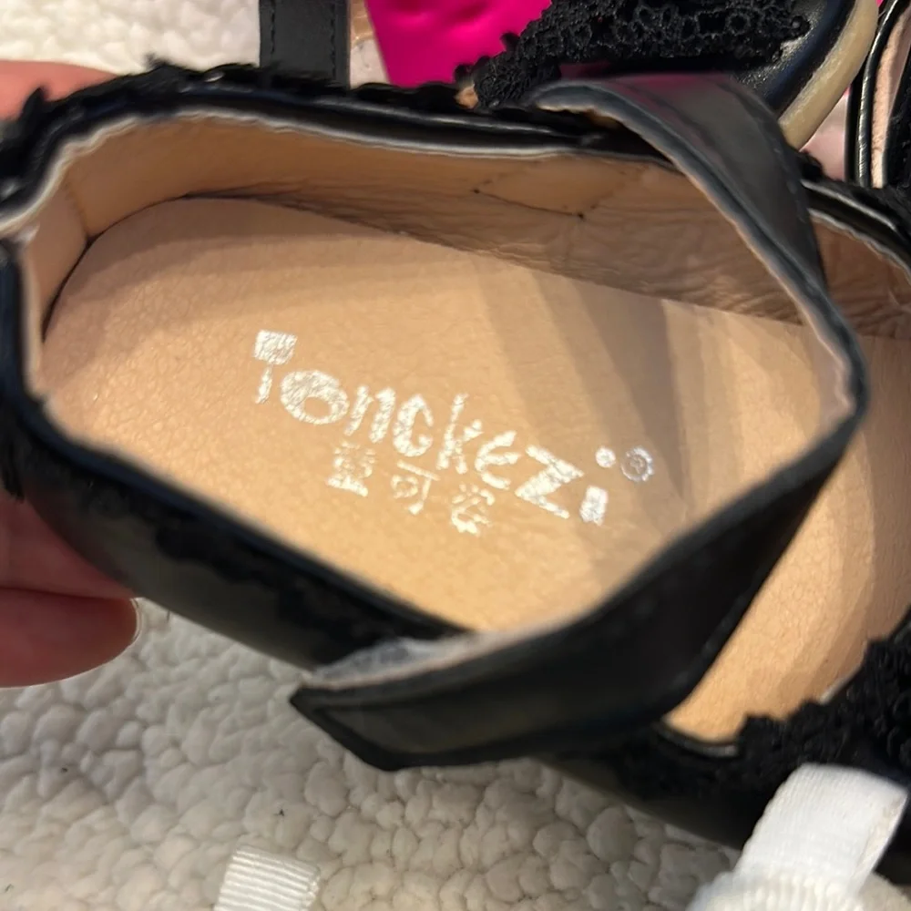 Chic Pink and Black Dress Shoes Collection
